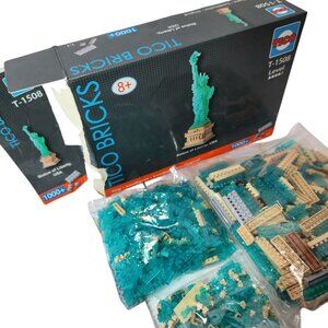 TICO T-1508 Statue of Liberty 1000+ Piece 3D Puzzle Sealed Contents/Open Box